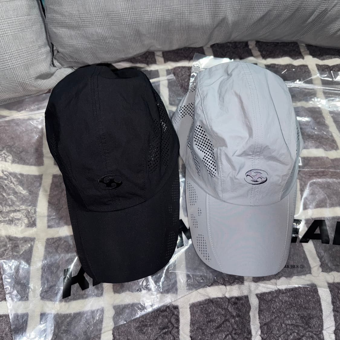 산산기어 레이저 도트 캡 아이스 그레이 상품이미지2