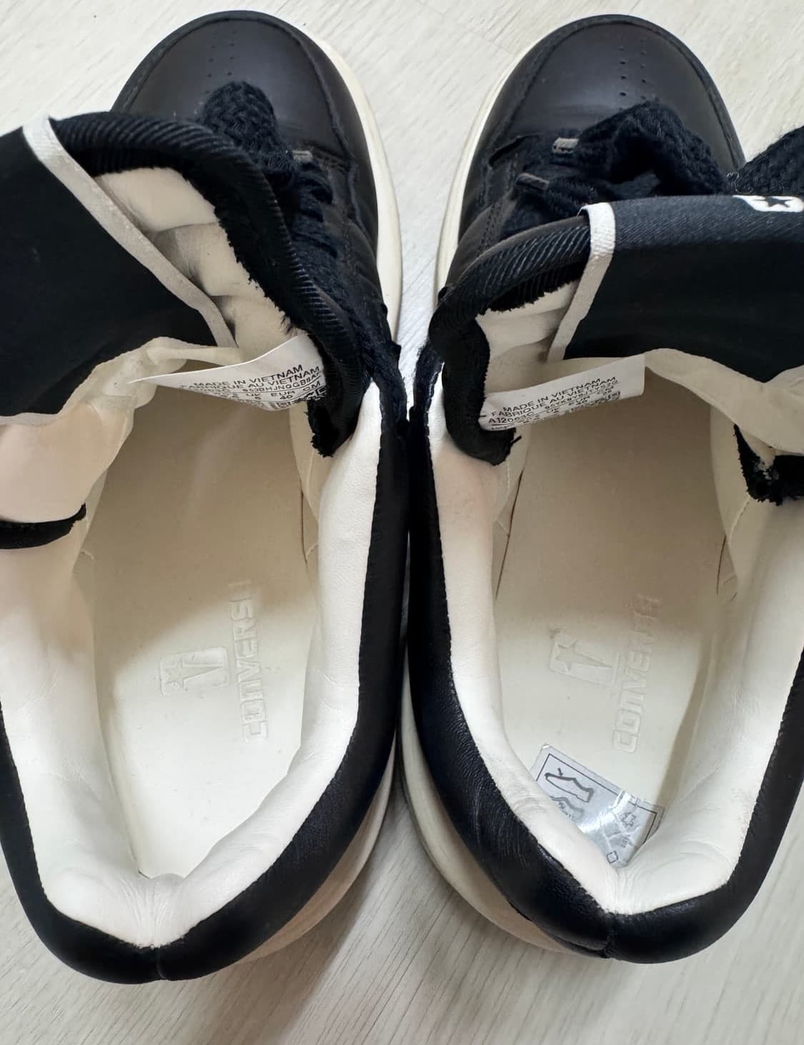 릭오웬스x컨버스 터보웨폰 로우 블랙 250 상품이미지3