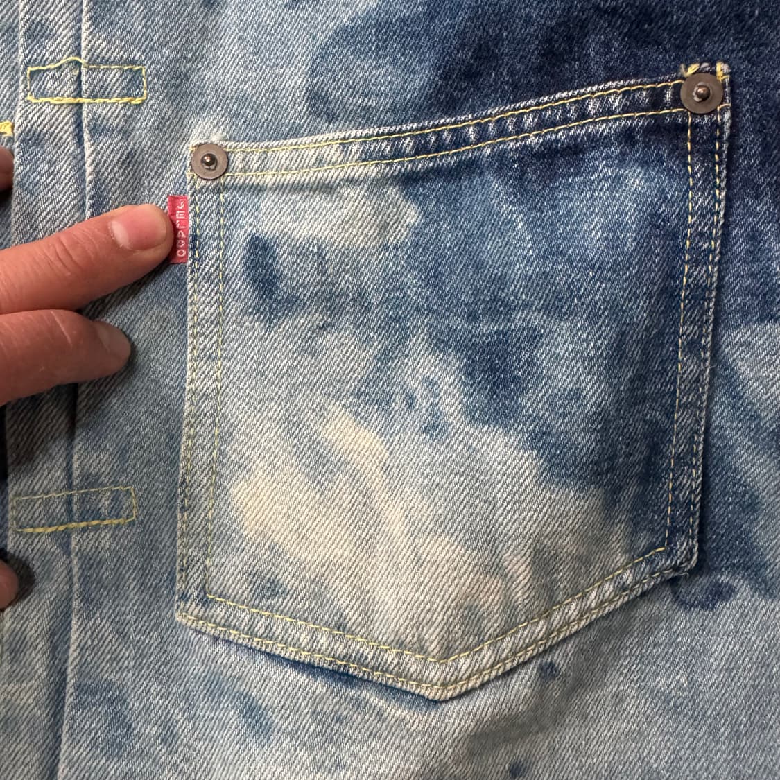 [L] Jelado 제라도 1세대 셀비지 데님 자켓 상품이미지8