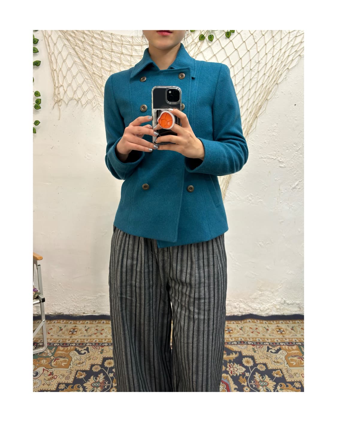 빈티지 울 혼방 자켓 상품이미지2