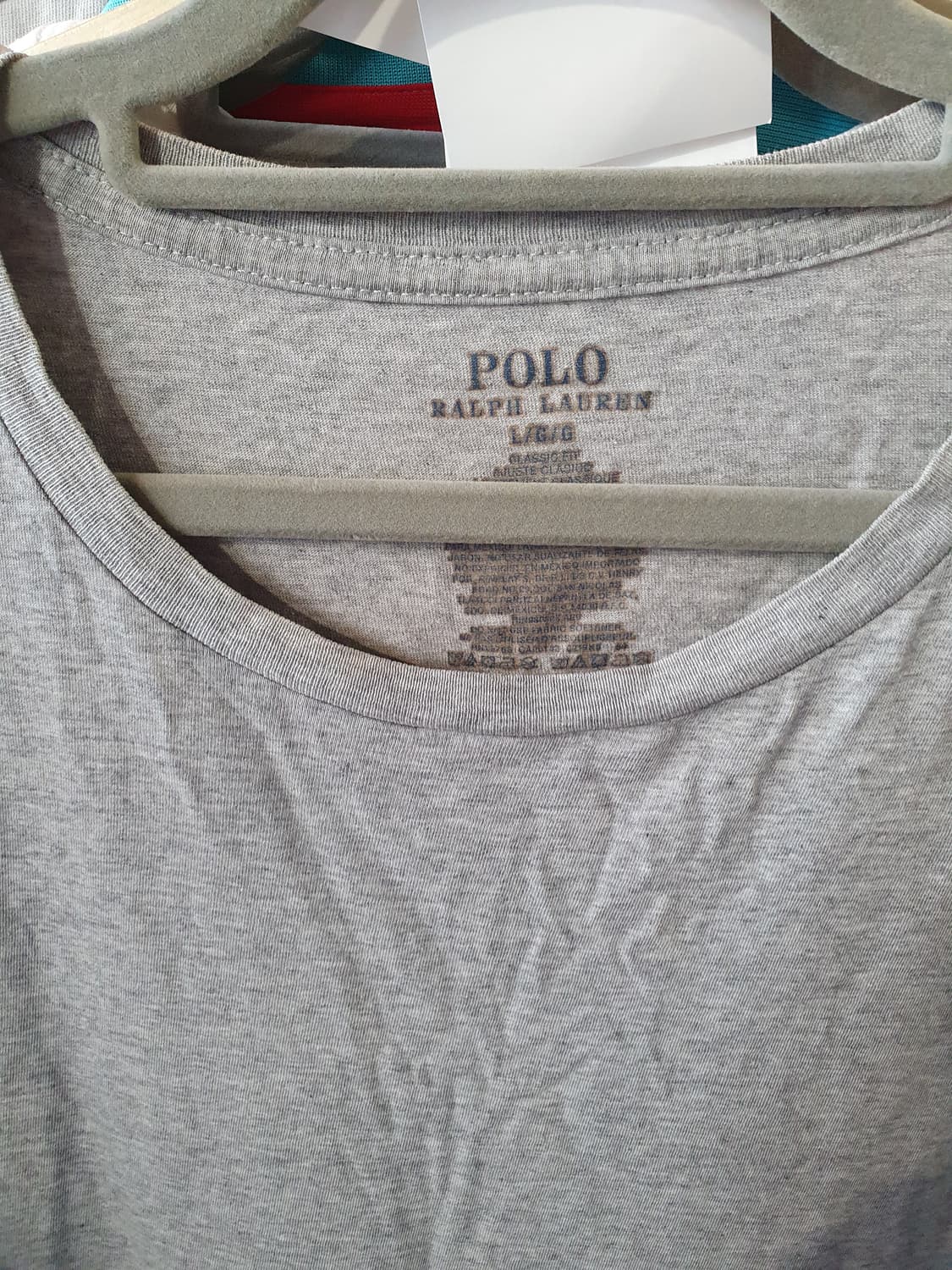 폴로 랄프로렌 회색 반팔 티셔츠 110사이즈 상품이미지2