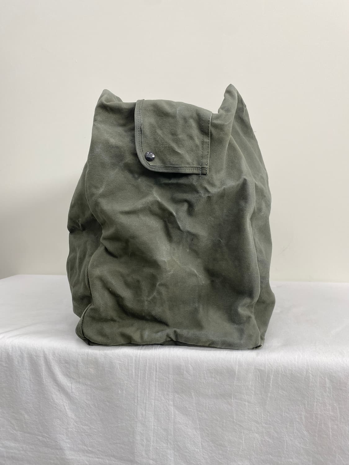 80's 밀리터리 헤비 캔버스 킷백 상품이미지5