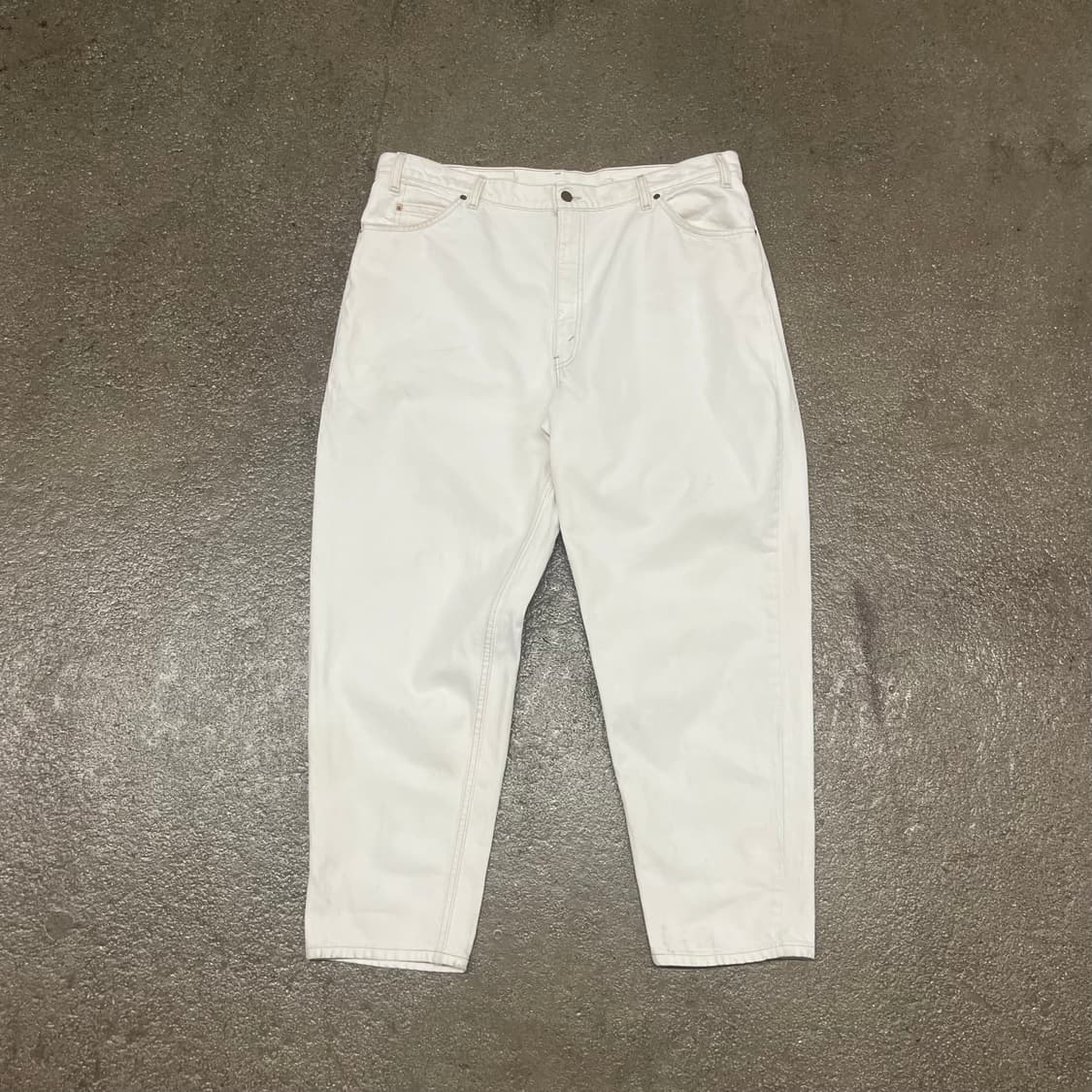 90s USA Levis560 화이트진 (41“) 상품이미지3