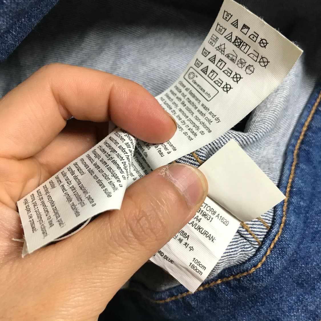 캘빈클라인 데님 청 자켓 상품이미지6