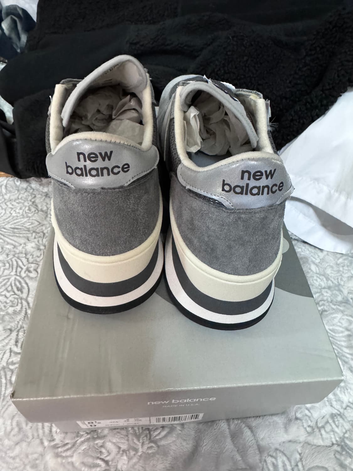 뉴발란스 990v1 그레이 265 새상품 상품이미지3