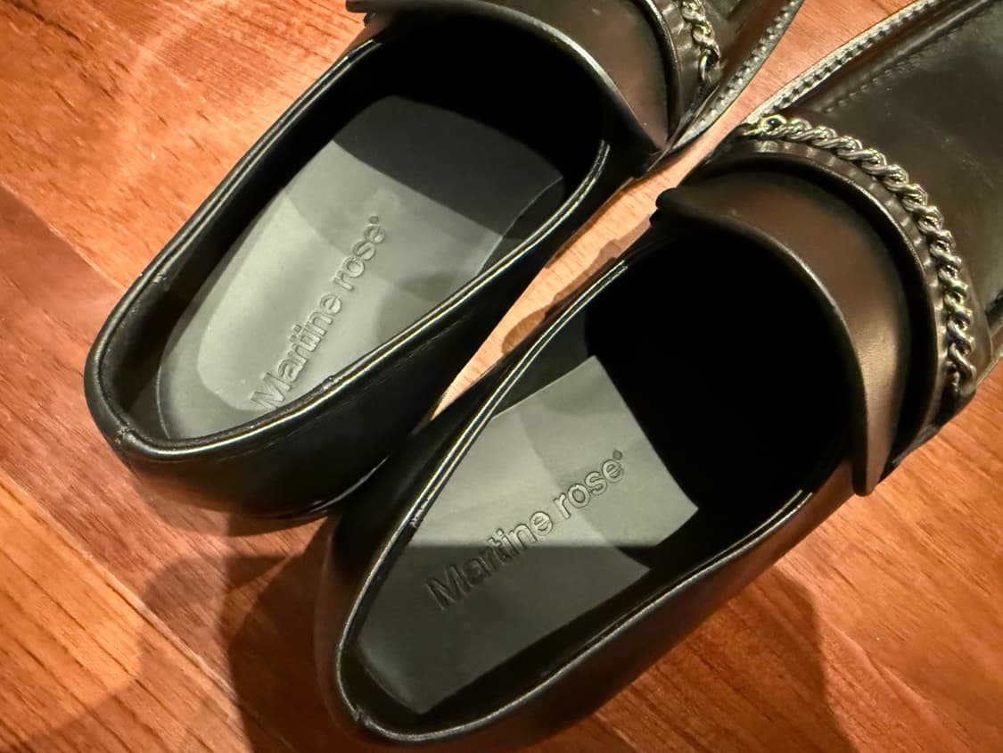 마틴 로즈 Martine Rose 체인 로퍼 상품이미지3