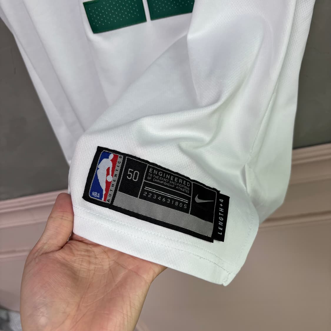 나이키 NBA 보스턴 셀틱스 카이링어빙 스윙맨 져지 반팔 상품이미지3