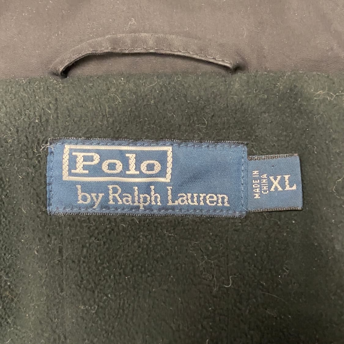 폴로 랄프로렌 블랙 봄버 자켓   상품이미지6