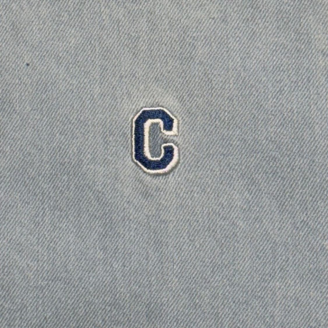 COVERNAT C로고 데님셔츠 라이트 블루 S 상품이미지2