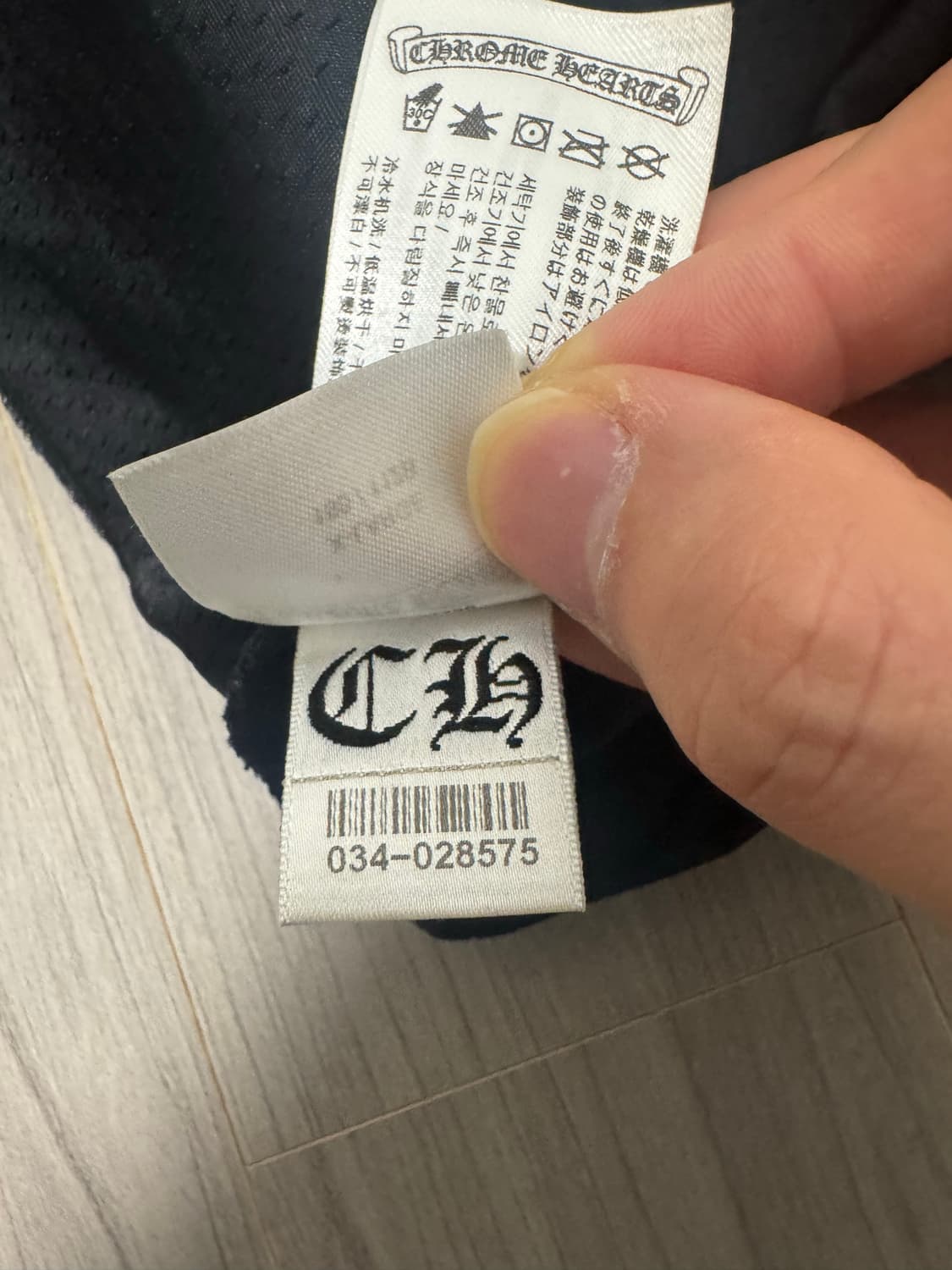 크롬하츠 메쉬 롱슬리브 블랙 XL 상품이미지10