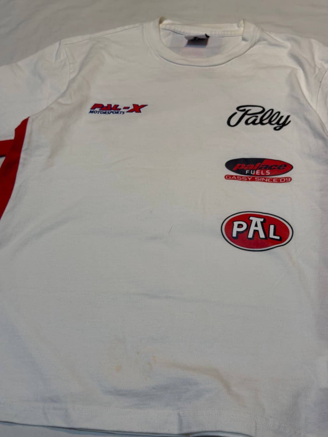 팔라스 23ss 레이시 반팔 티셔츠 화이트 상품이미지3