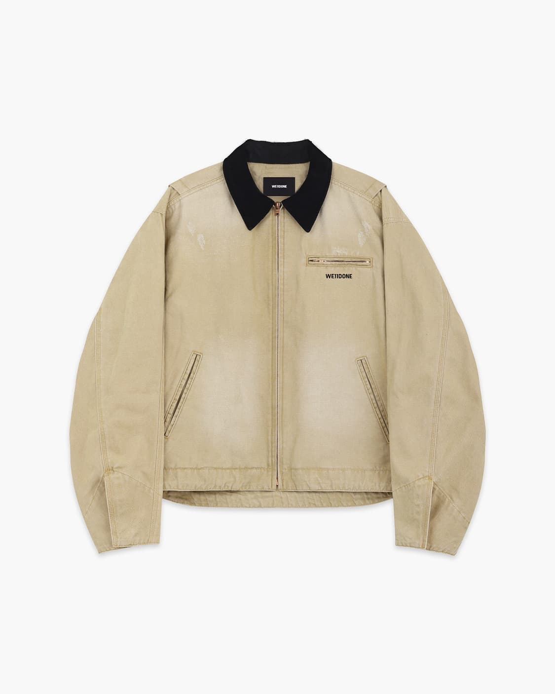 [xl] 카리나 we11done 옥스포드 워크 자켓 베이지 상품이미지6
