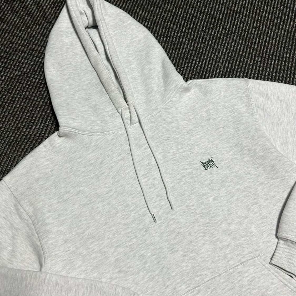 [L] Brown breath 브라운브레스 기모 후드티 상품이미지3