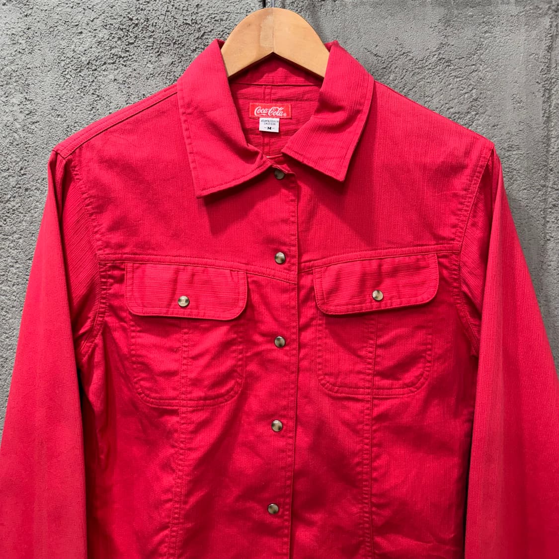 90s 코카콜라 일본판 웨스턴 셔츠 (S)   상품이미지2