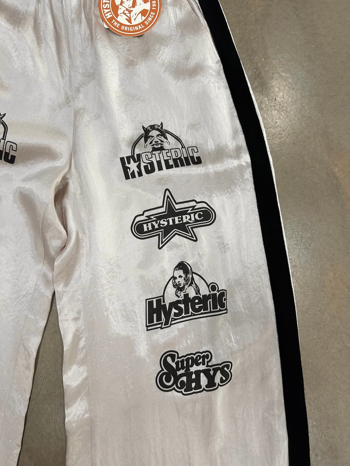 히스테릭글래머 새틴 트랙팬츠 데드스탁 상품이미지9