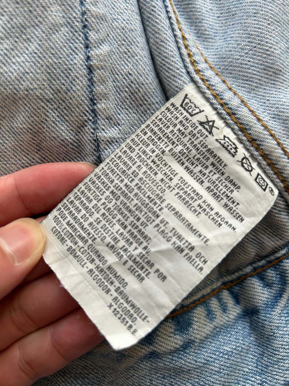 90‘s Levi’s denim jacket 상품이미지6