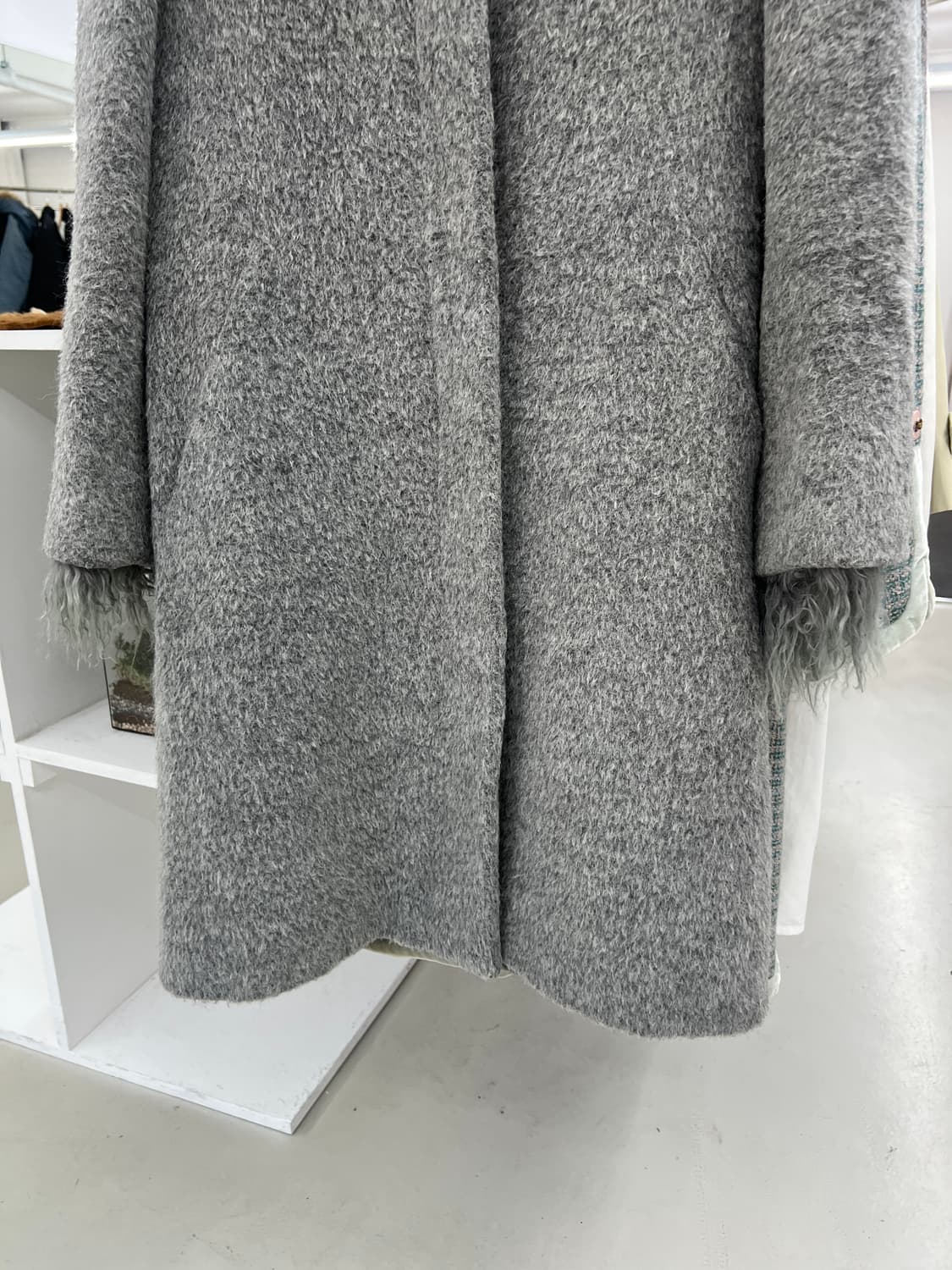 마렐라 막스마라 섀기 디테일 코트 상품이미지4