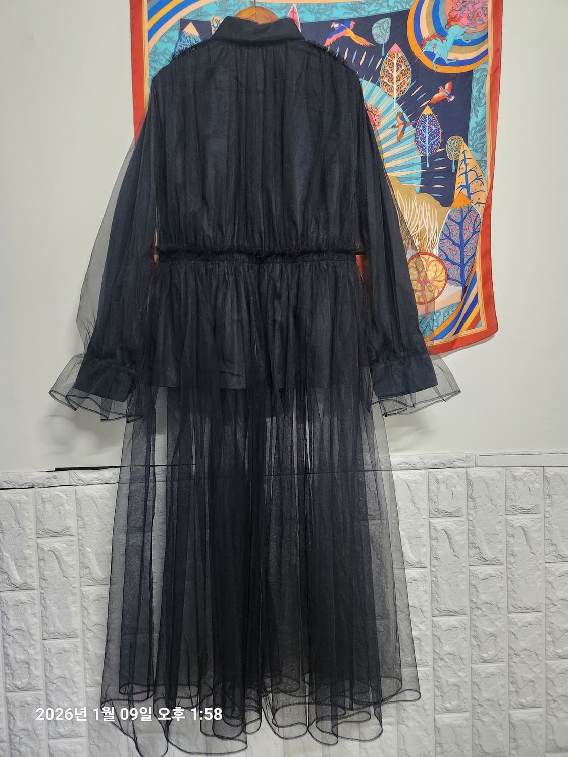 (정품)꼼데가르송 느와케이니노미야 튤 드레스XS(55정도) 상품이미지3