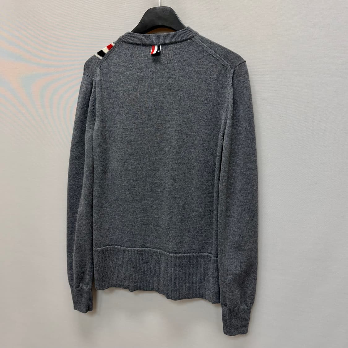 톰브라운 인타르시아 포켓 메리노 울 니트 (77)  상품이미지5