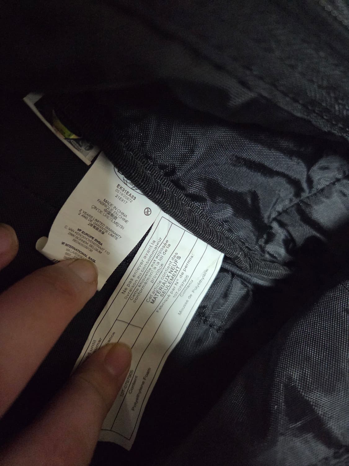 라프시몬스 이스트팩 루프링 팝니다 상품이미지3