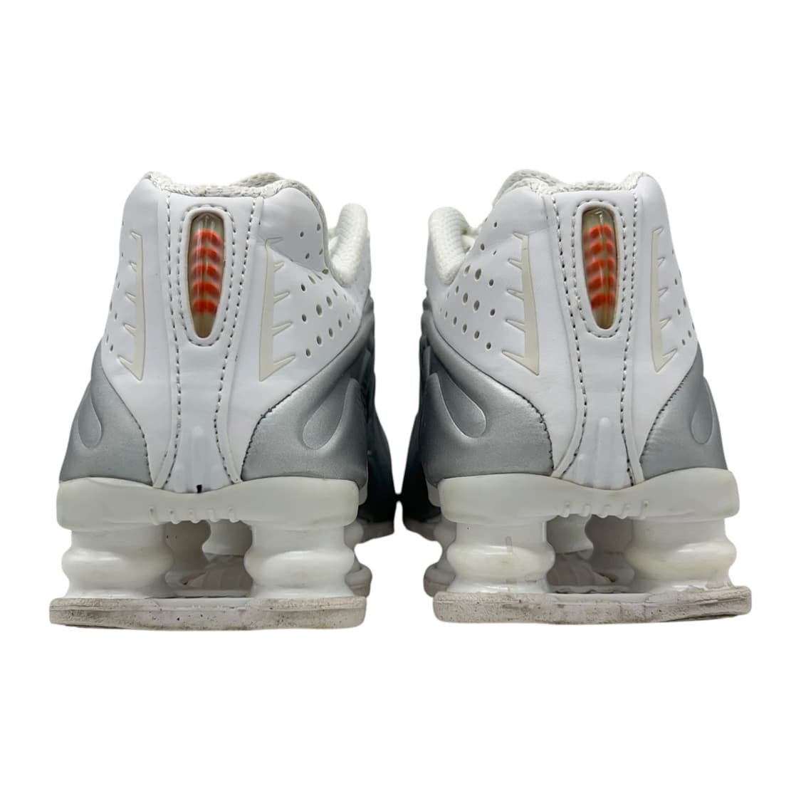 230 W 나이키 샥스 R4 화이트 실버 상품이미지6