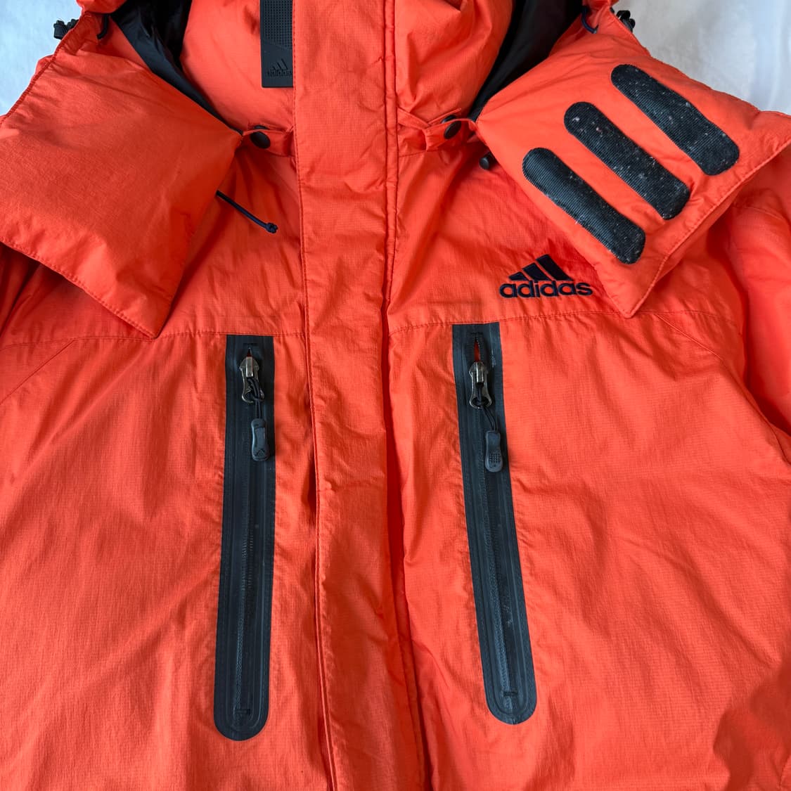 아디다스 대장급 오렌지 800필 구스다운 XL 상품이미지4