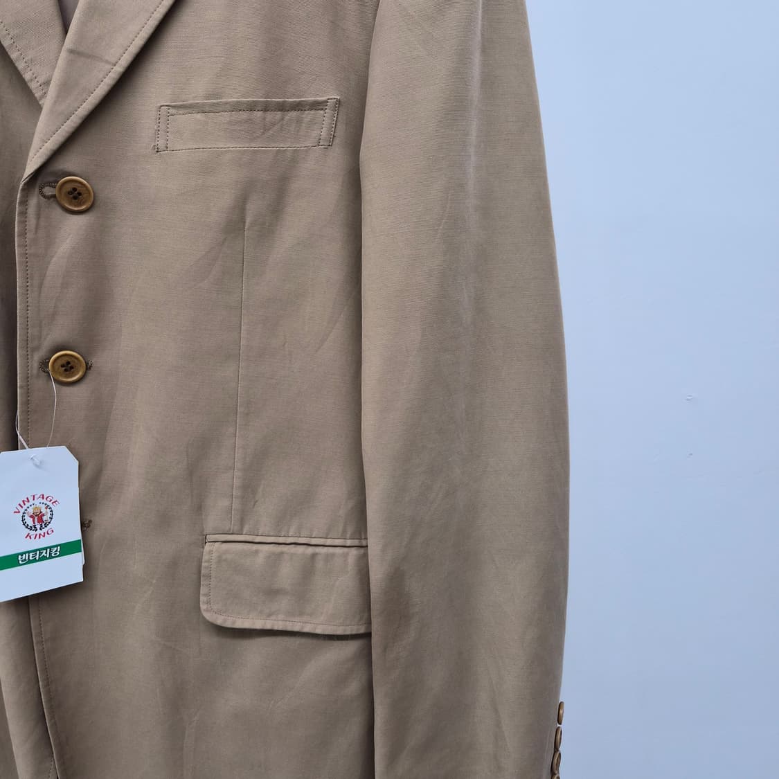 폴스미스 베이지색 블레이저 자켓 남성 M 상품이미지3