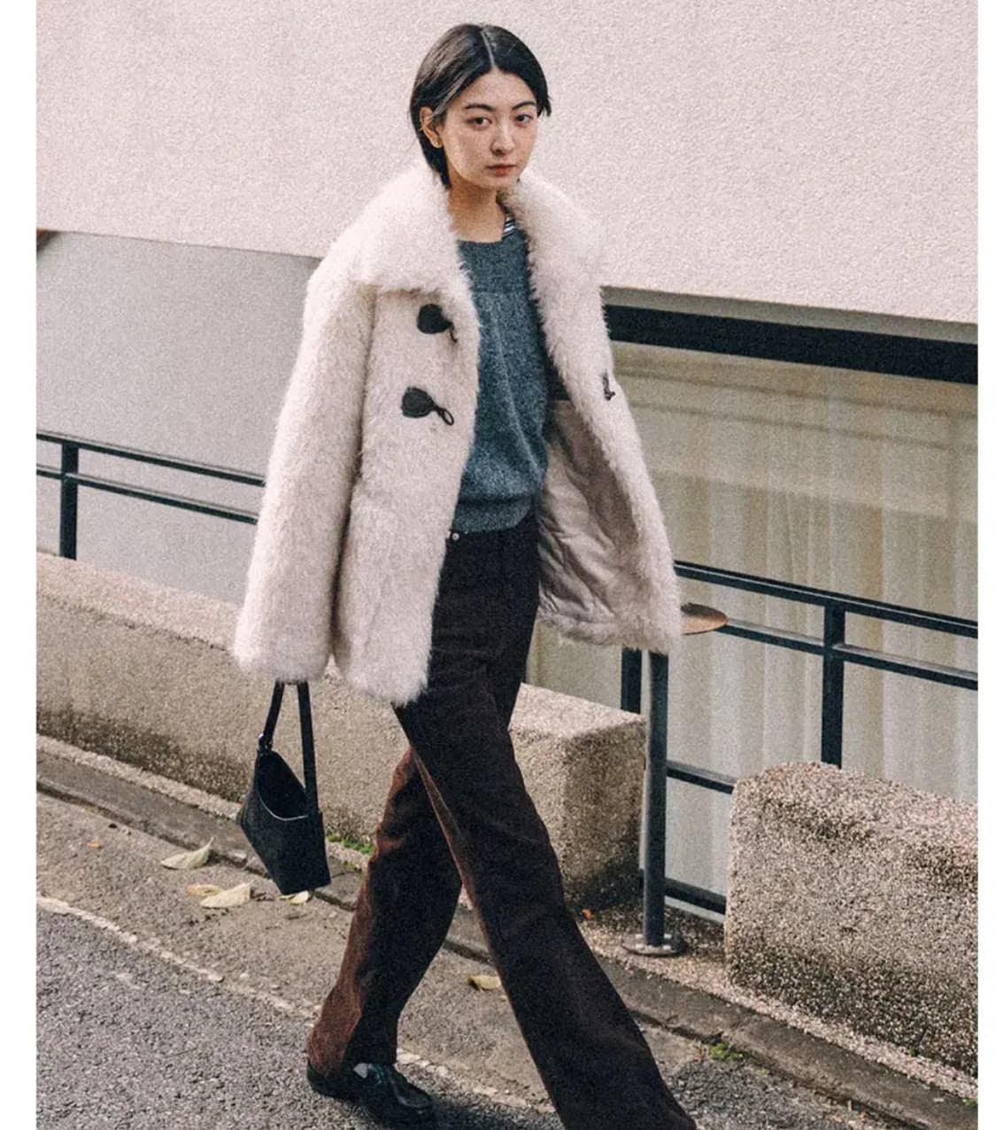 어몽 퍼  코트 퍼 자켓 상품이미지2