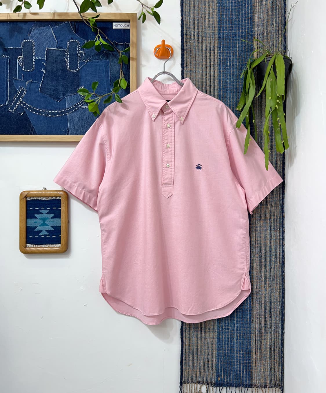 Oxford Button-Down Popover Shirt 상품이미지1