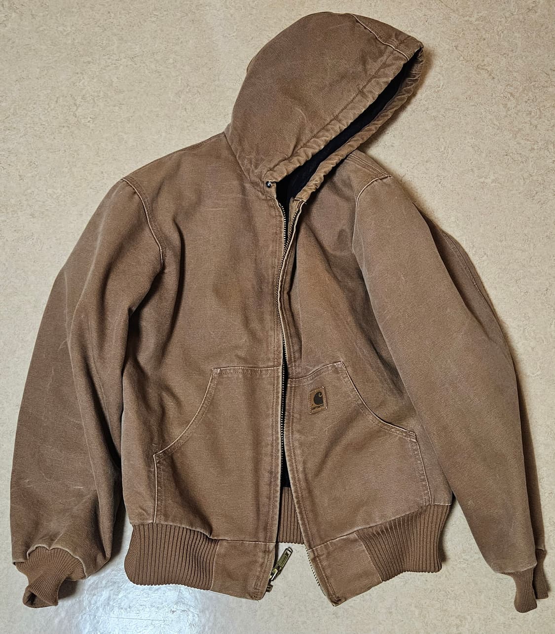 칼하트 j130 샌드스톤 액티브 자켓 상품이미지1