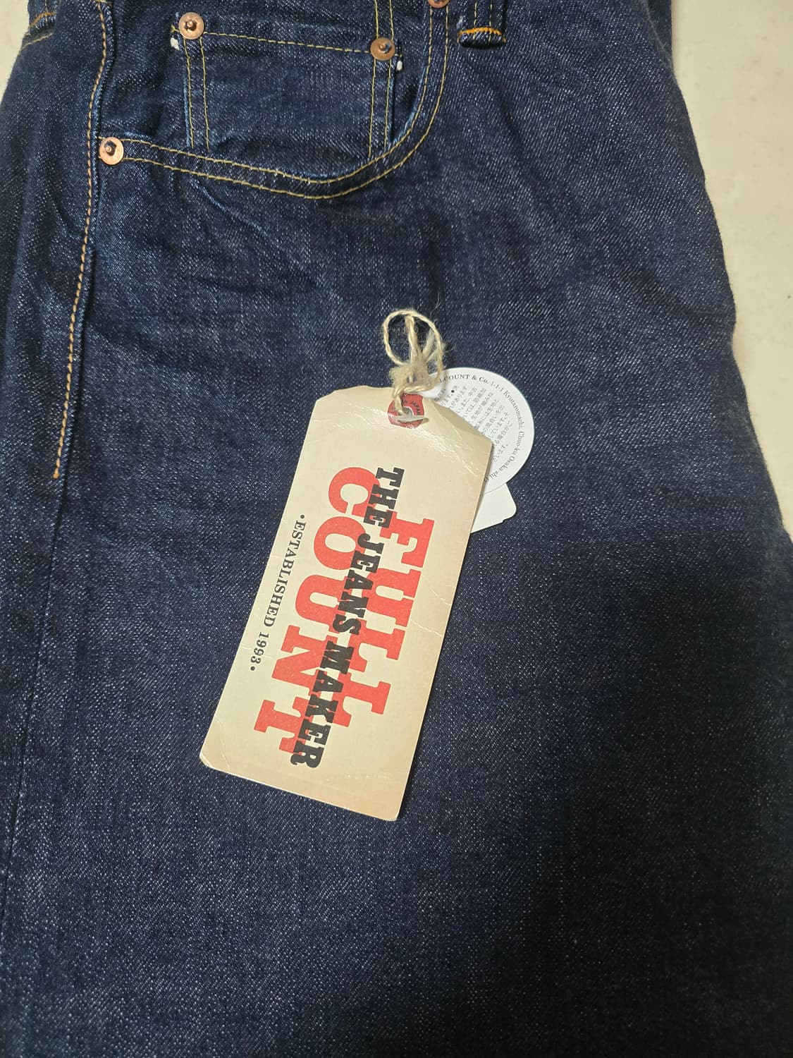 풀카운트 0105w 33×34 상품이미지6