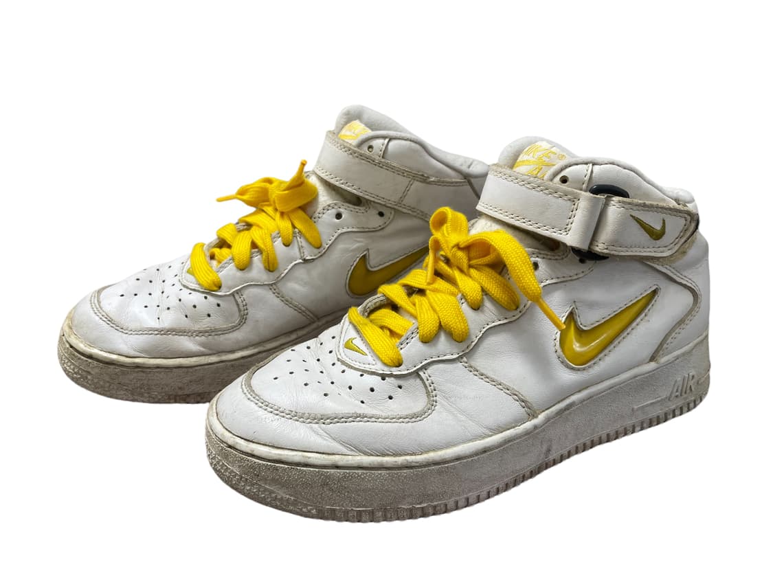 나이키 에어포스1 미드 뽈록이 노랑 상품이미지1