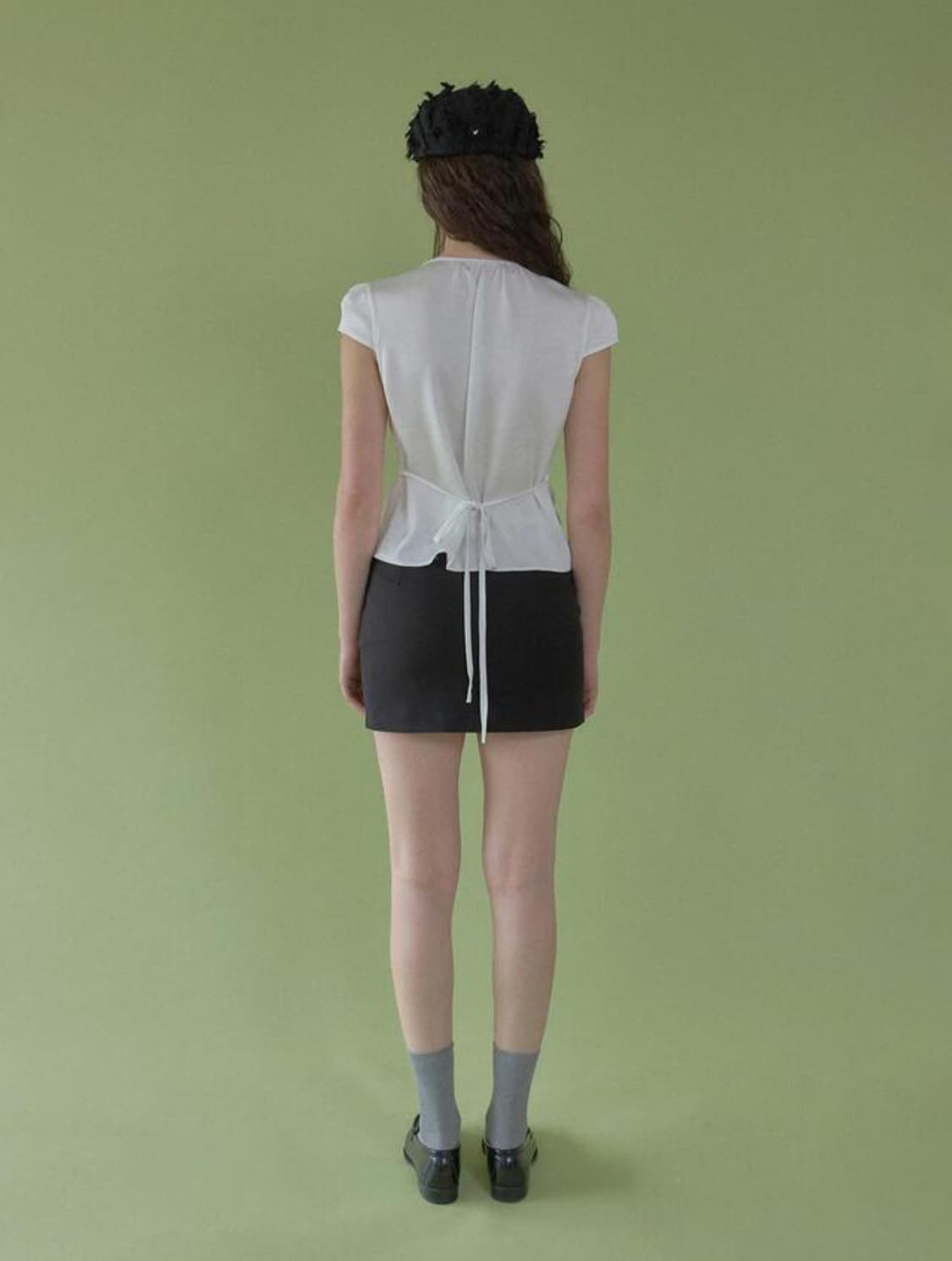헤더먼트 soft gleam blouse 상품이미지4