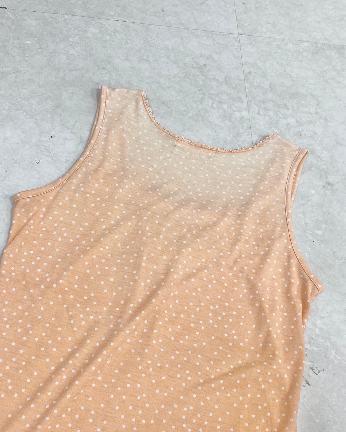GROVE Polka Dot Lace Sleeveless 상품이미지5