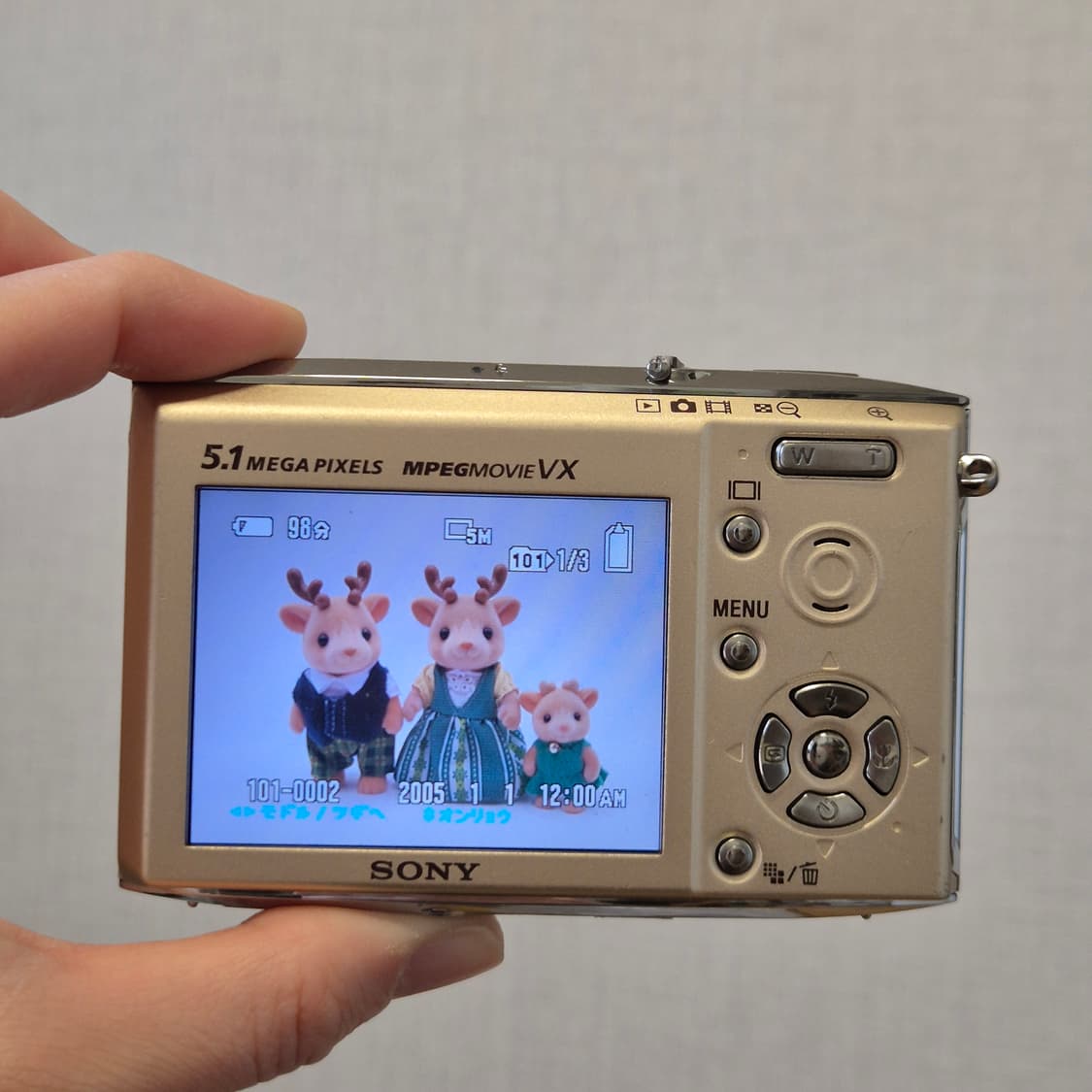 ✨ 소니 사이버샷 DSC-T5 골드 💎 칼짜이스 렌즈 상품이미지2