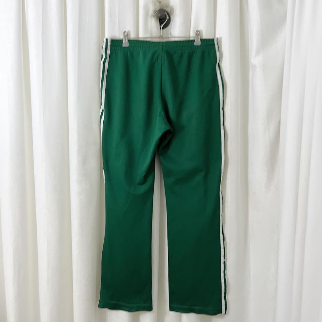 아디다스 그린 화이트 삼선 트랙 팬츠 상품이미지5