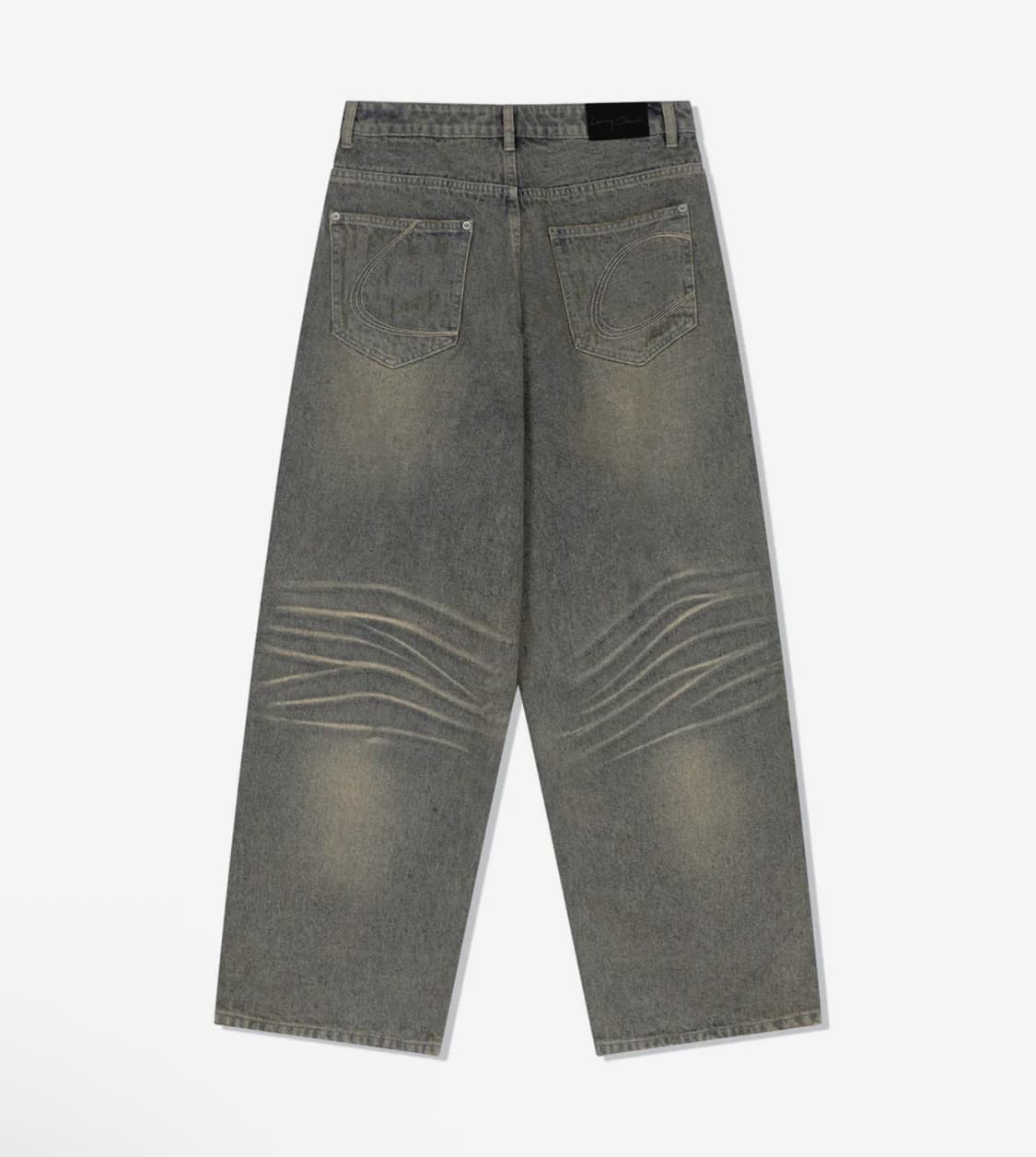 래리클락 패치 워싱 데님 청바지 XL 상품이미지5