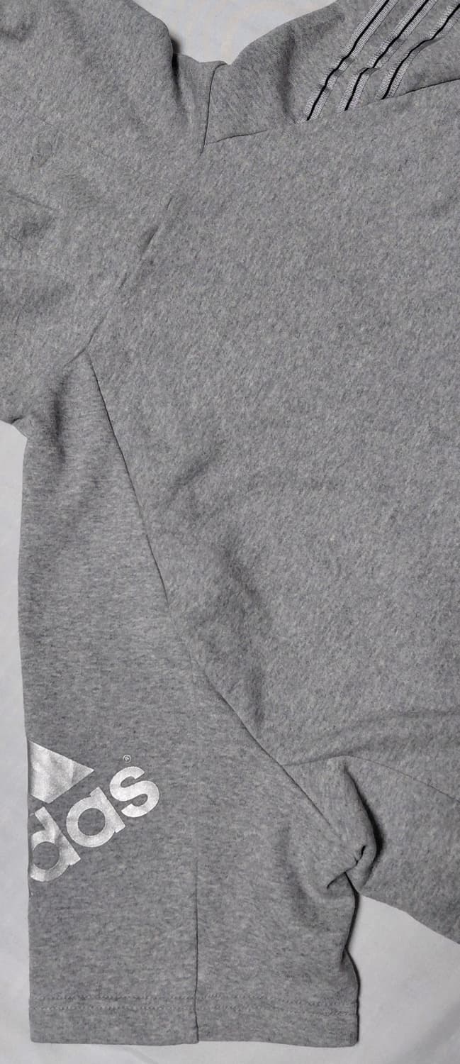 [L] 아디다스 클라이마라이트 반팔 후드 집업 (그레이/네온) 상품이미지8