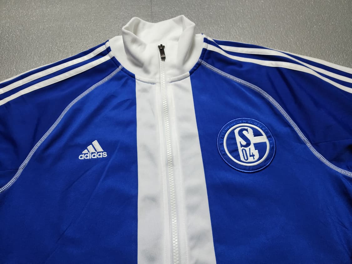 빈티지 아디다스 샬케 04 져지 트랙탑 상품이미지2