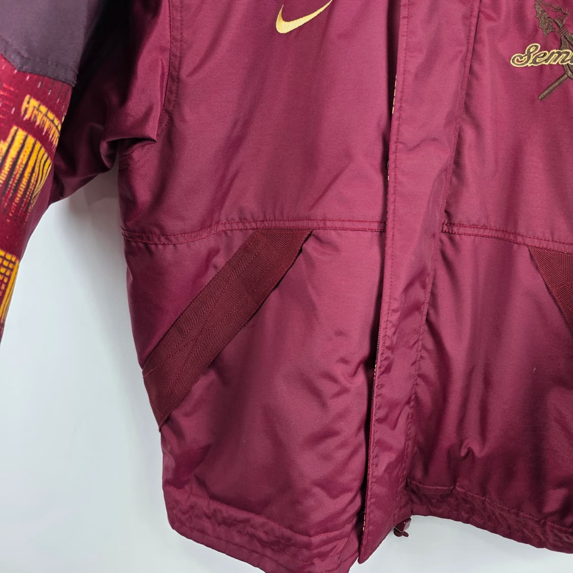 90'S NIKE 플로리다 스테이트 세미놀스 패딩 상품이미지6