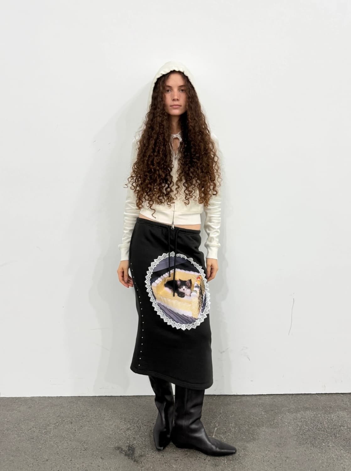 verse 고양이 스커트 상품이미지1
