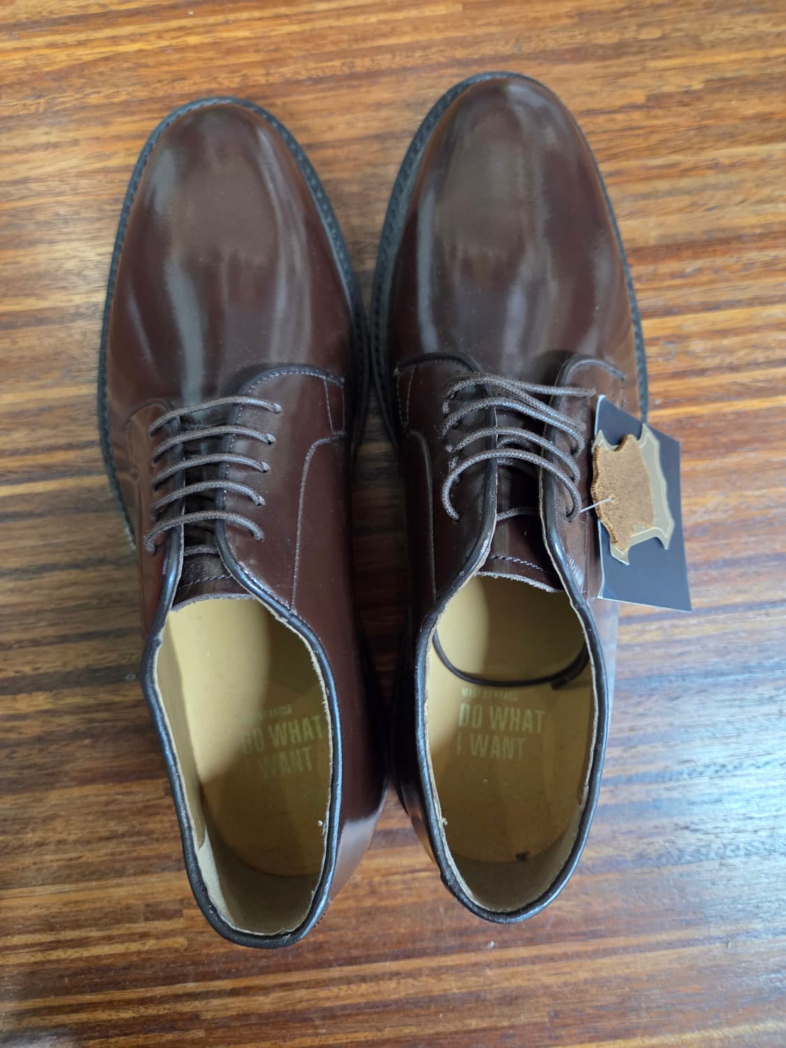 슈펀 더비슈즈 280 초콜릿 상품이미지2