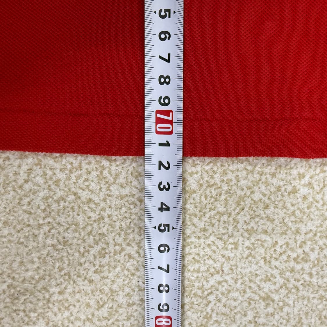 4 라코스테 레드 긴팔 폴로티 0225T1 상품이미지6