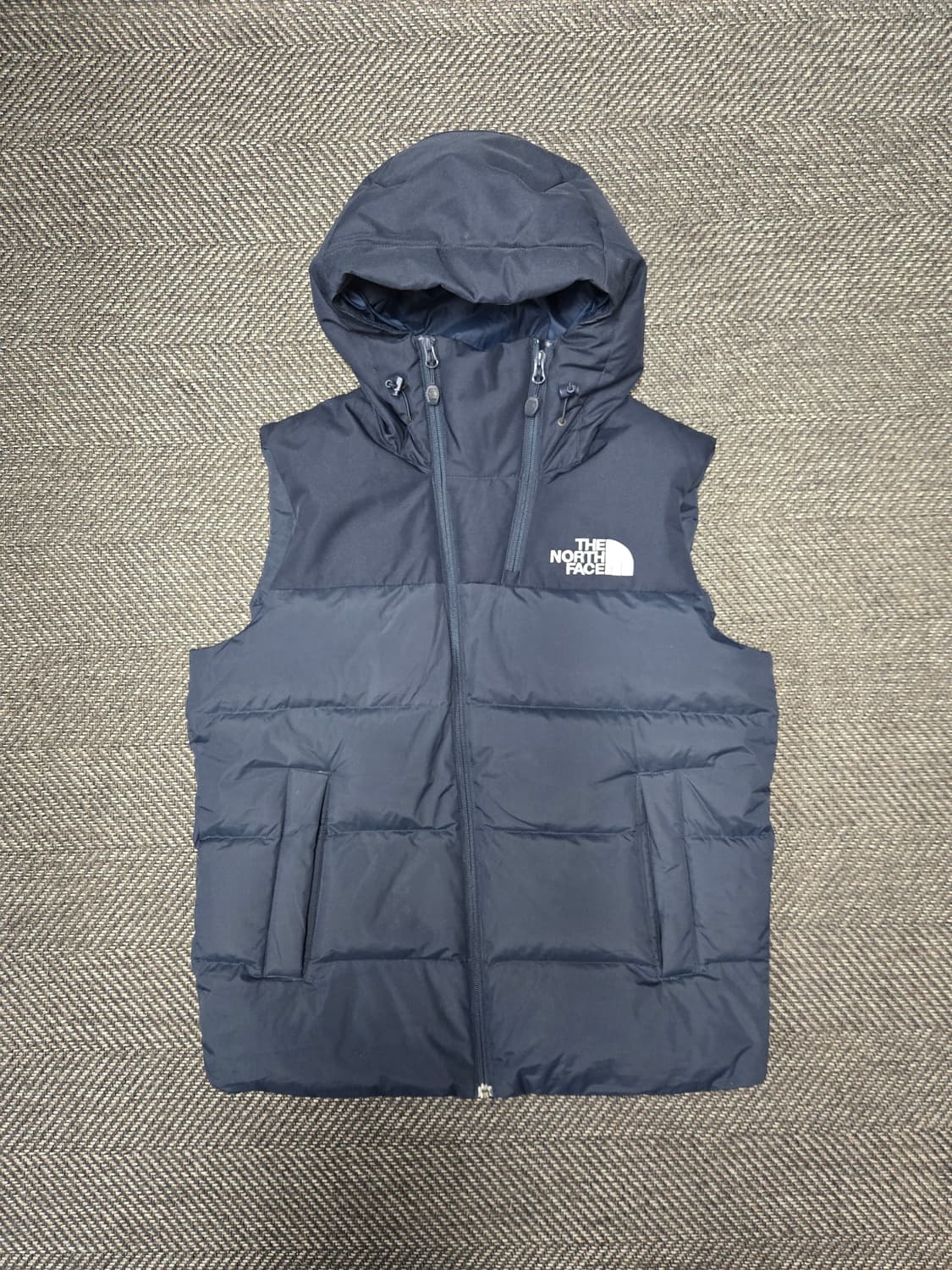 노스페이스 후드 다운패딩 조끼 상품이미지1