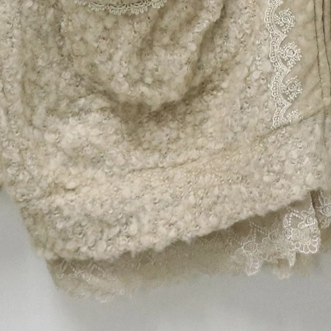 엑시즈팜 모리걸 부클  울 혼방 롱후드 집업 61515 상품이미지4