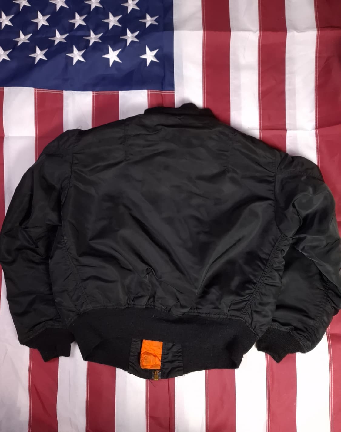 오리지날 90's 미국제조 알파사 미공군 민수용 MA-1 항공자켓 상품이미지6