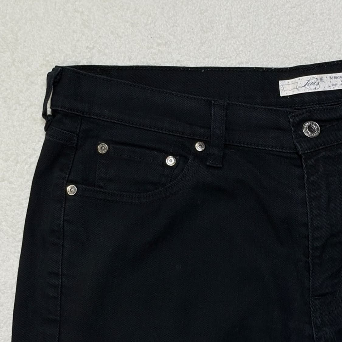LEVI'S 505 블랙 데님 진 14 S/C 상품이미지3