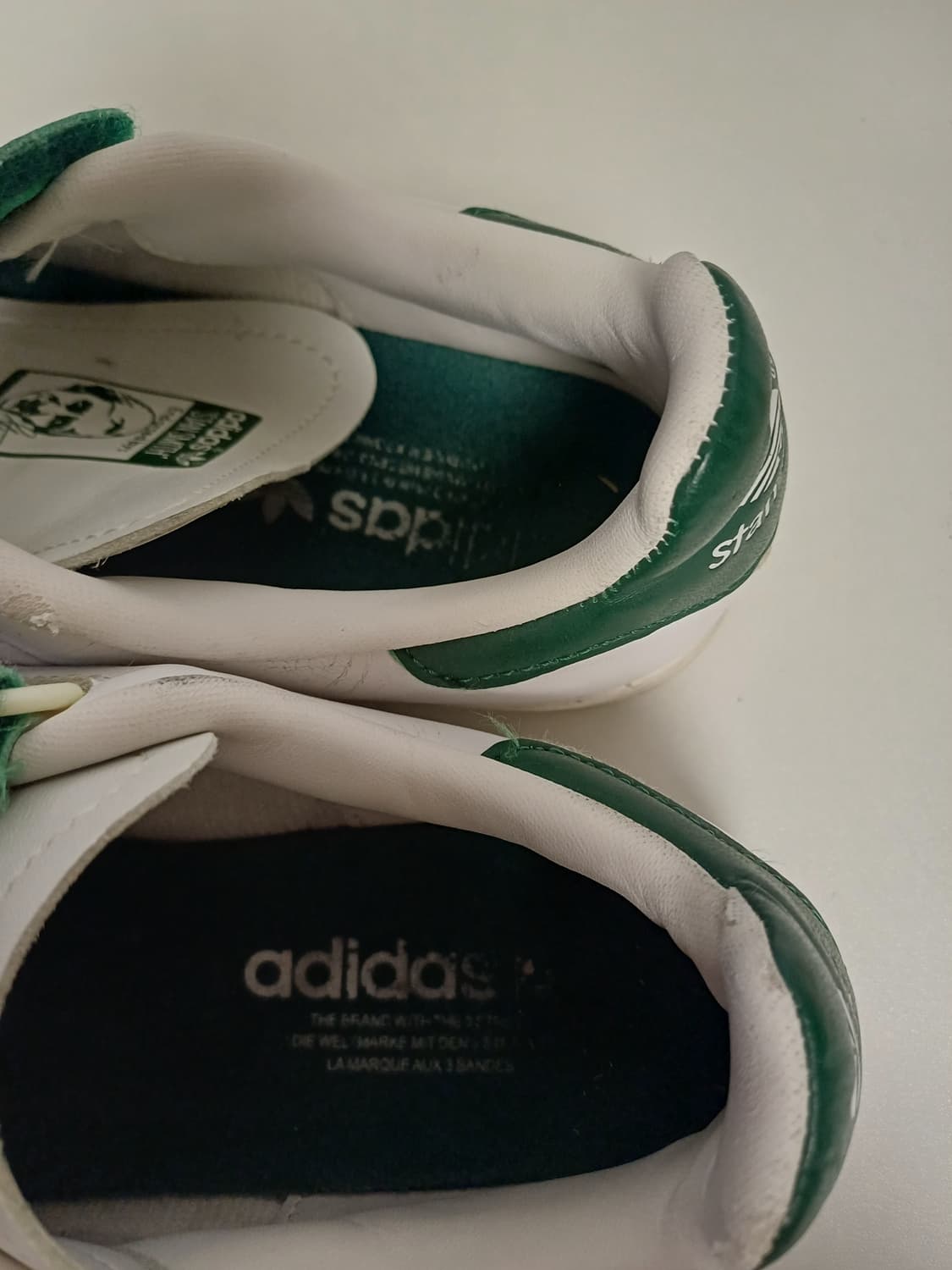 아디다스 스탠 스미스 CF 벨크로 '그린 그라데이션' (255) 상품이미지7