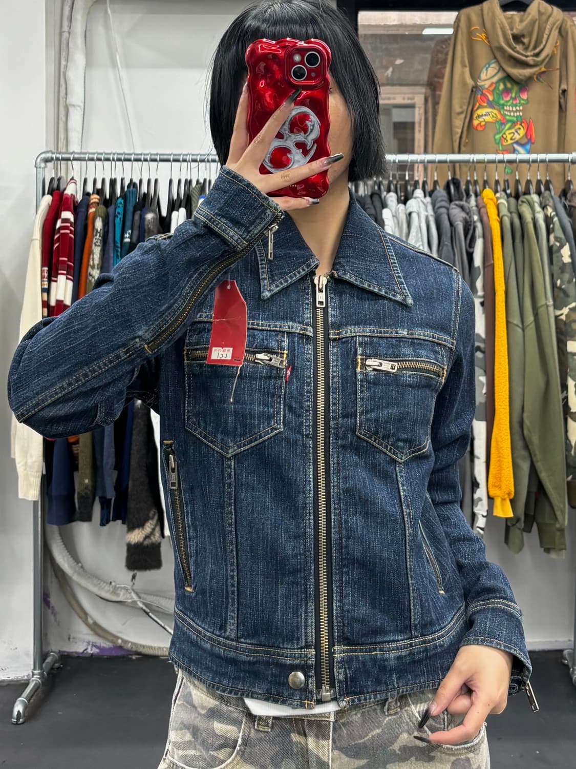 리바이스 멀티지퍼 데님자켓 상품이미지3