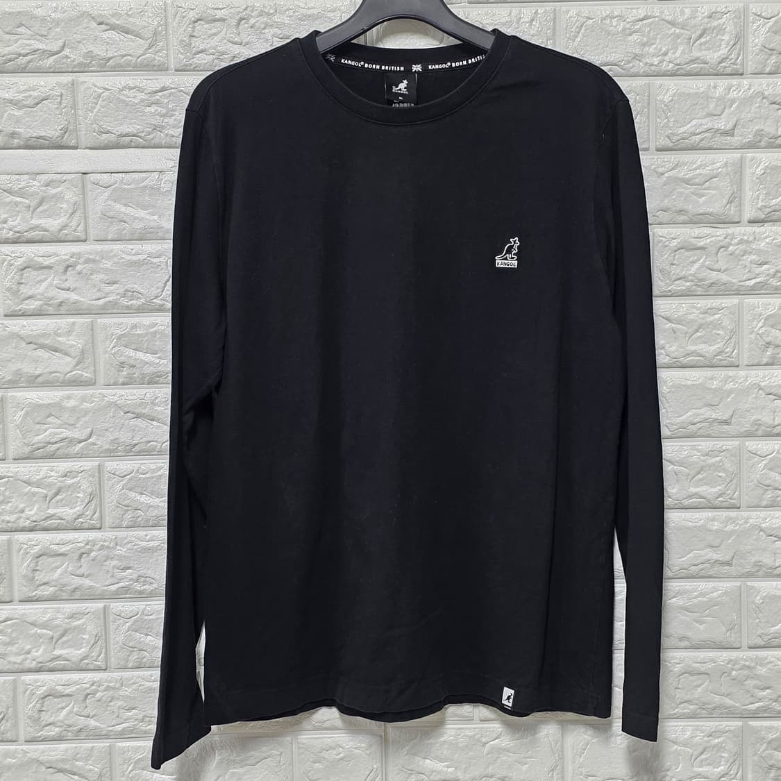 택포// 캉골 블랙 긴팔티 XL 상품이미지1